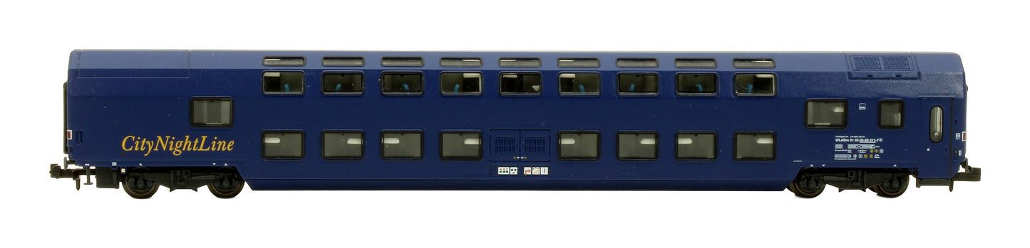 Pre-Owned 79001 WLABm WLBm City Night Line 61 85 0690 304-5 Passenger Car 3-Coach Set