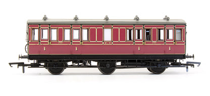 Pre-Owned H4-6F-1201 6 Wheel 1st In Midland Railway Crimson Lake No.333