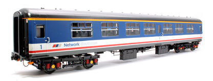 Network SouthEast dark blue MK2 First Corridor (FK) Passenger Coach