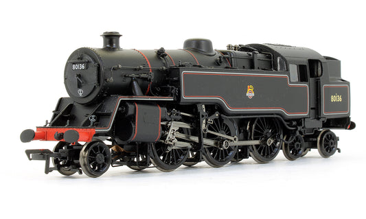Pre-Owned 32-355 Standard Class 4MT Tank '80136' BR Black Early Emblem Steam Locomotive