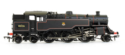 Pre-Owned 32-355 Standard Class 4MT Tank '80136' BR Black Early Emblem Steam Locomotive