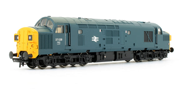 Pre-Owned Class 37/0 37038 BR Blue Diesel Locomotive (DCC Fitted)