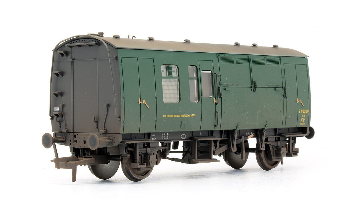Pre-Owned BR MK1 Horse Box Green (SR)- Custom Weathered - Exclusive Edition