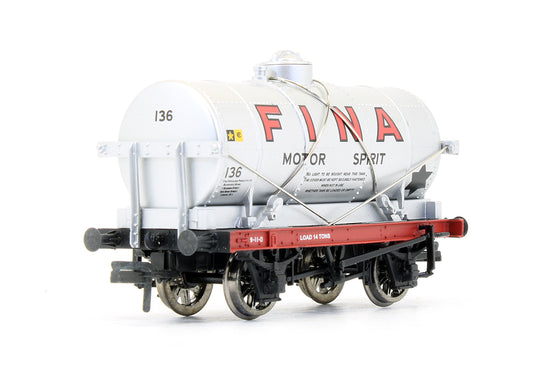 Pre-Owned 14 Ton Tank Wagon With Large Filler 'Fina' Silver