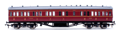 57ft Stanier Non-Corridor Composite 19180 LMS Lined Maroon
