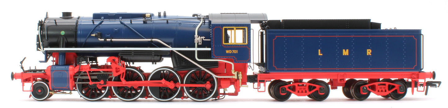 926012 USATC S160 2-8-0 'Franklin D. Roosevelt' Longmoor Military Railway Blue No.WD701 Steam Locomotive