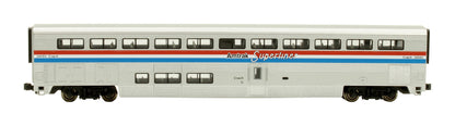 Pre-Owned 106-3501 Amtrak Superliner Passenger Car Phase III 4 Car Set A