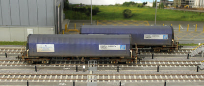 PXA01 DP(A)W Set of 2 PXA Steel Coil Carrier PD Blue John Carter Poole Banner No.3025/3027 - Weathered