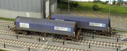 PXA01 DP(A)W Set of 2 PXA Steel Coil Carrier PD Blue John Carter Poole Banner No.3025/3027 - Weathered