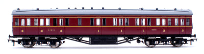 Pre-Owned 57ft Stanier Non-Corridor Composite 19175 LMS Lined Maroon