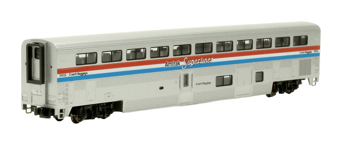 Pre-Owned 106-3501 Amtrak Superliner Passenger Car Phase III 4 Car Set A