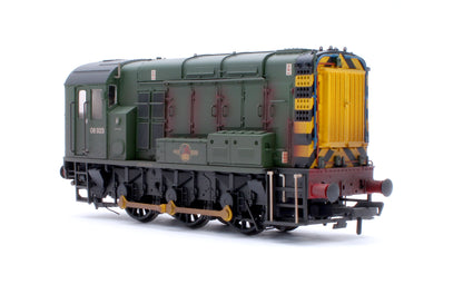 Class 08 08923 BR Green (Wasp Stripes) Diesel Locomotive - Weathered