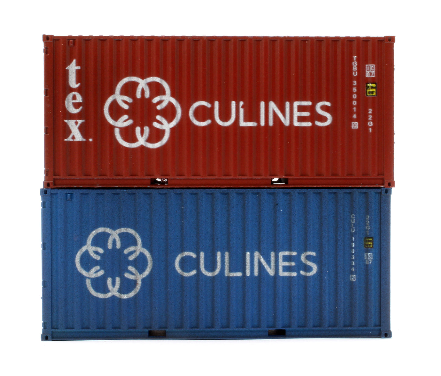 20ft' Container Culines 190334 2/ TBGU 350365 8 Twin Pack Weathered