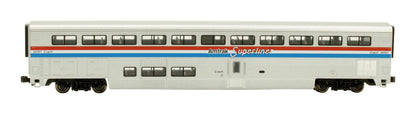 Pre-Owned 106-3501 Amtrak Superliner Passenger Car Phase III 4 Car Set A