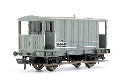 Pre-Owned 38-551 Midland Brake Van BR Grey (Without Duckets) 'M281670'