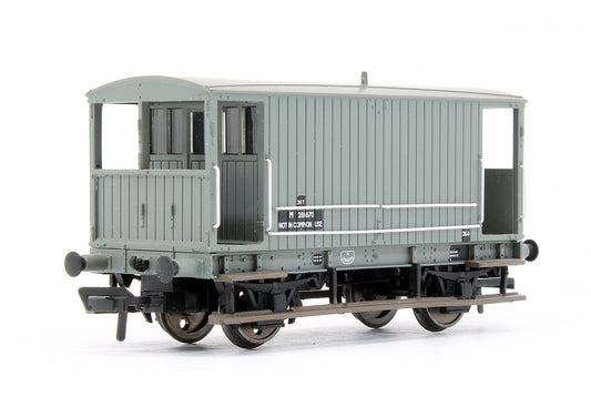 Pre-Owned 38-551 Midland Brake Van BR Grey (Without Duckets) 'M281670'