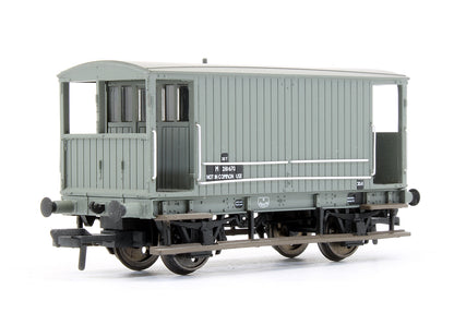 Pre-Owned 38-551 Midland Brake Van BR Grey (Without Duckets) 'M281670'