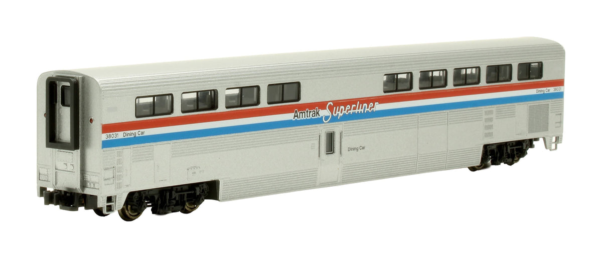 Pre-Owned 106-3501 Amtrak Superliner Passenger Car Phase III 4 Car Set A
