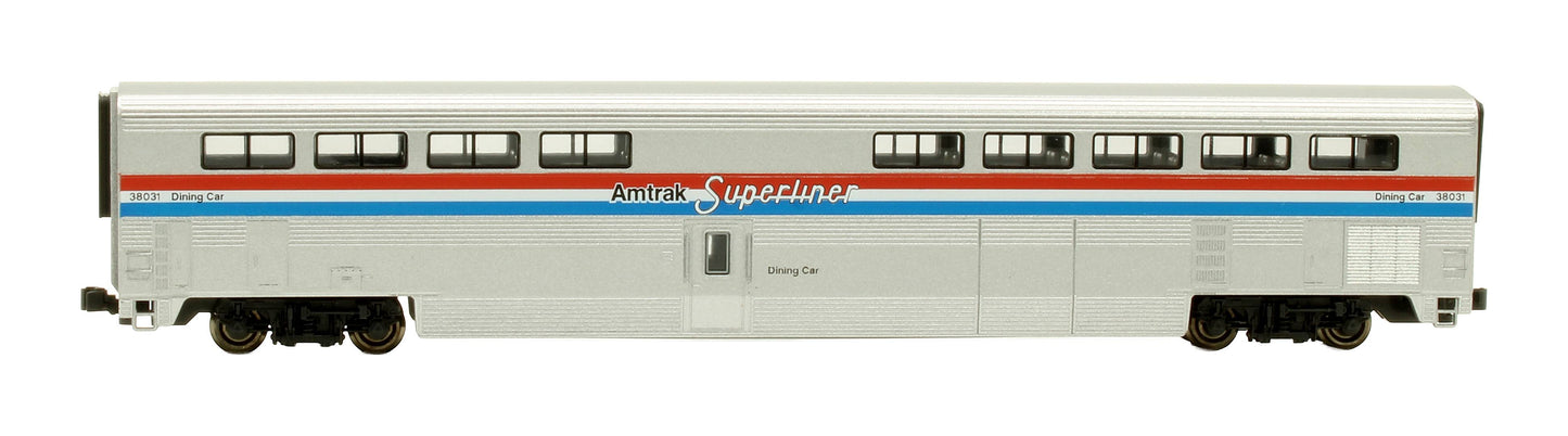 Pre-Owned 106-3501 Amtrak Superliner Passenger Car Phase III 4 Car Set A