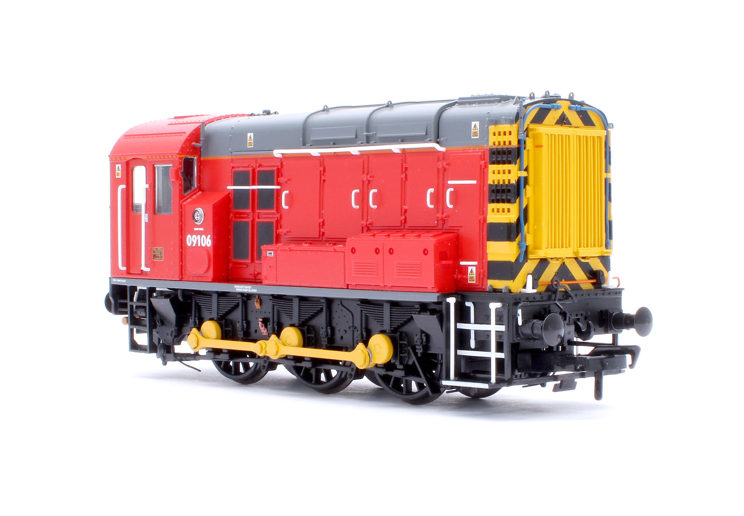 Class 09 09106 DB Red (Unbranded) Diesel Locomotive - Deluxe DCC Sound