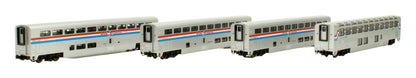 Pre-Owned 106-3503 Amtrak Superliner Passenger Car Phase III 2 Car Set C1