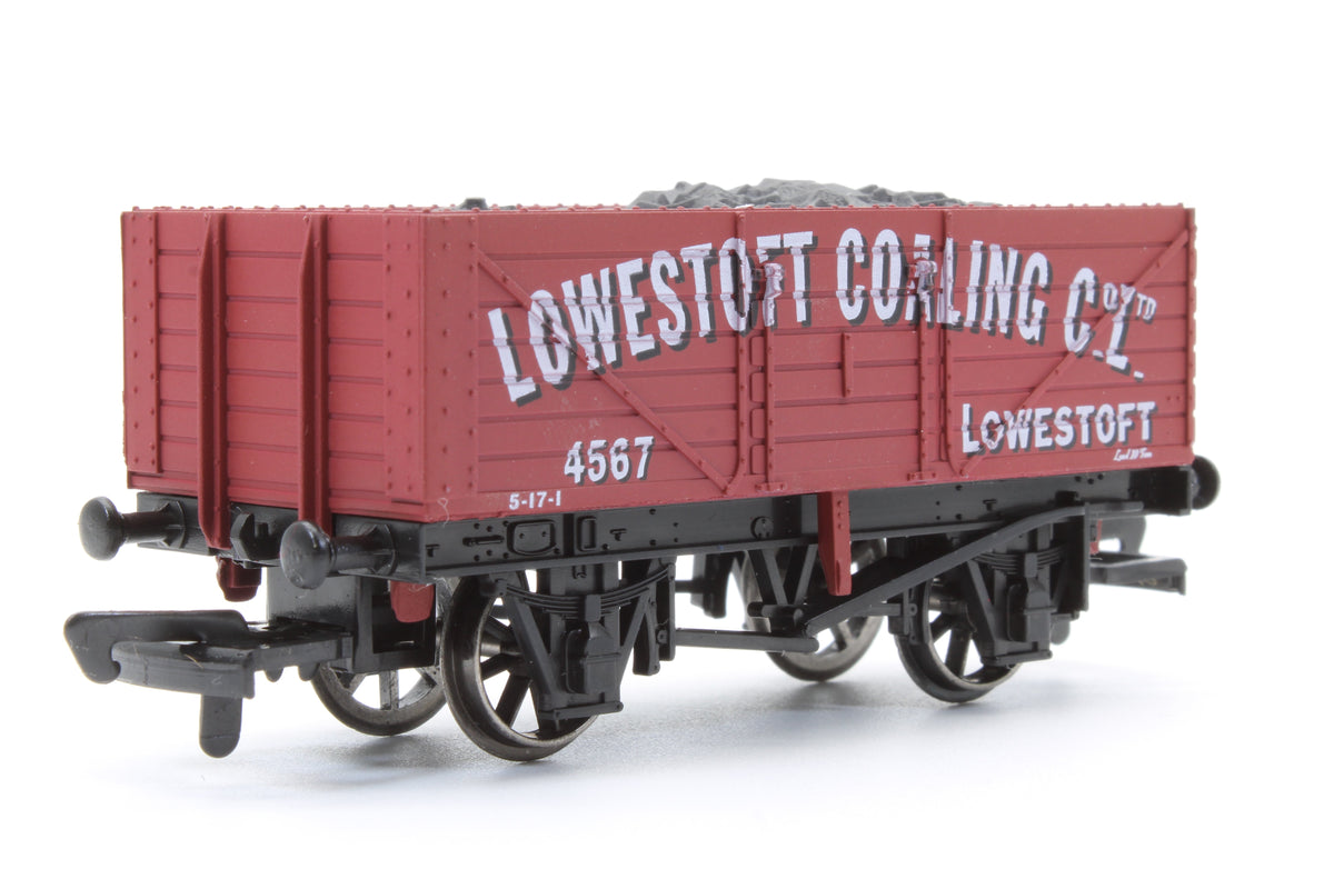 Pre-Owned 'Lowestoft Coaling Co Ltd' 7 Plank Wagon No.4567 - Limited Edition