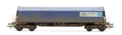 PXA01 TP(A)W Set of 3 PXA Steel Coil Carrier PD Blue As Built 1988 No.3024/3037/3048 - Weathered