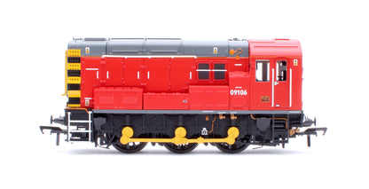 Class 09 09106 DB Red (Unbranded) Diesel Locomotive - DCC Sound