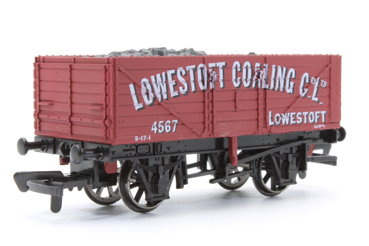 Pre-Owned 'Lowestoft Coaling Co Ltd' 7 Plank Wagon No.4567 - Limited Edition