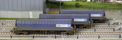 PXA01 TP(A)W Set of 3 PXA Steel Coil Carrier PD Blue As Built 1988 No.3024/3037/3048 - Weathered