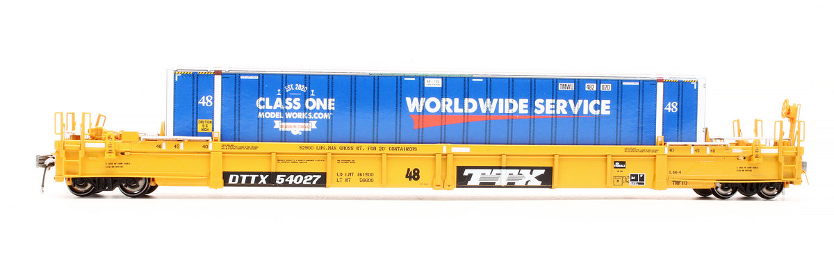 Pre-Owned FC00101 TTX TWF10 48' Well Car As Delivered DTTX - Road #54027