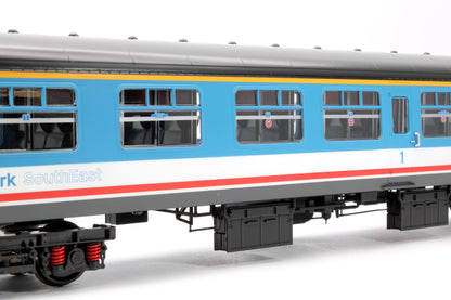 Network SouthEast light blue MK2 First Corridor (FK) Passenger Coach