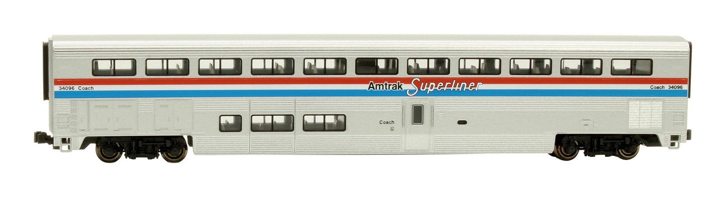 Pre-Owned 106-3503 Amtrak Superliner Passenger Car Phase III 2 Car Set C1