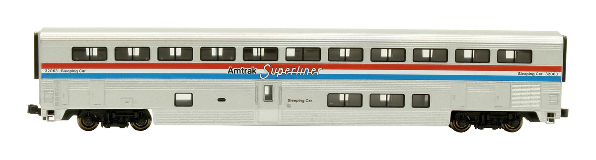 Pre-Owned 106-3502 Amtrak Superliner Passenger Car Phase III 4 Car Set B