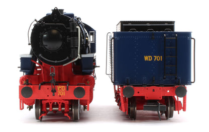 926012 USATC S160 2-8-0 'Franklin D. Roosevelt' Longmoor Military Railway Blue No.WD701 Steam Locomotive
