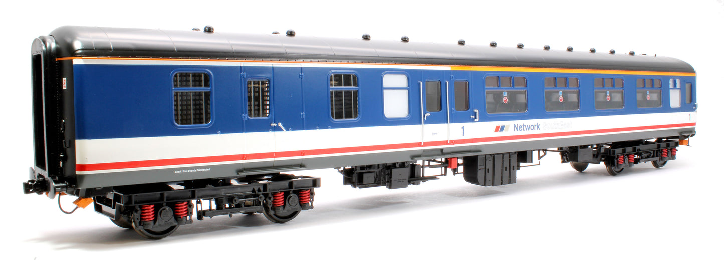 Network SouthEast dark blue Mk2 Brake First Corridor (BFK)