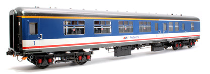 Network SouthEast dark blue Mk2 Brake First Corridor (BFK)