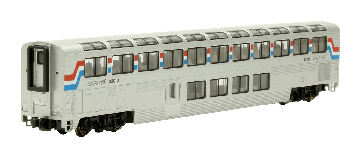 Pre-Owned 106-3502 Amtrak Superliner Passenger Car Phase III 4 Car Set B