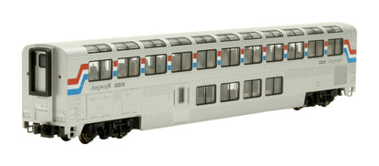 Pre-Owned 106-3502 Amtrak Superliner Passenger Car Phase III 4 Car Set B