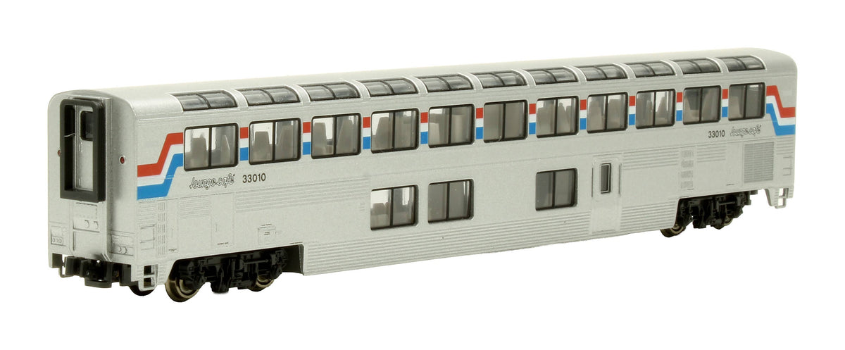 Pre-Owned 106-3502 Amtrak Superliner Passenger Car Phase III 4 Car Set B