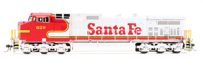 Pre-Owned 80-2304-0 Dash-9 Diesel Locomotive Santa Fe - Road #629