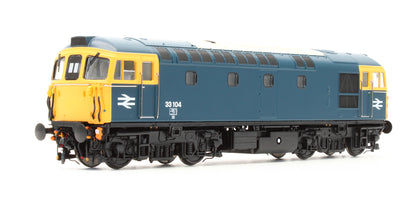 Pre-Owned Class 33/1 33104 BR Blue Diesel Locomotive - Exclusive Edition