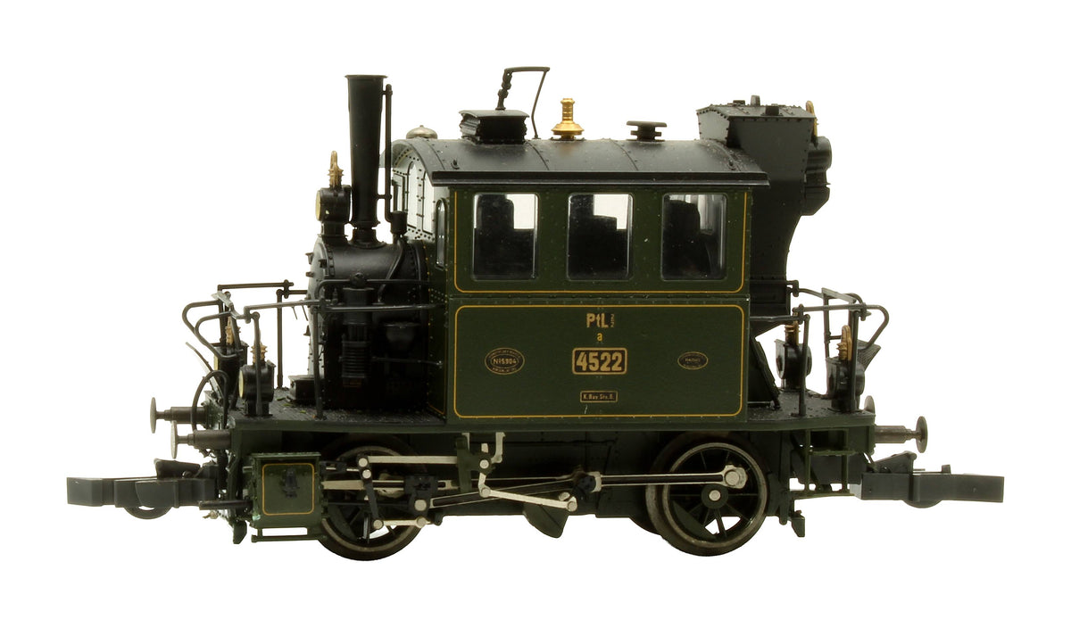 Pre-Owned 22706 PtL 2/2 Royal Bavarian State Railways 4522 Glaskasten Tank Steam Locomotive