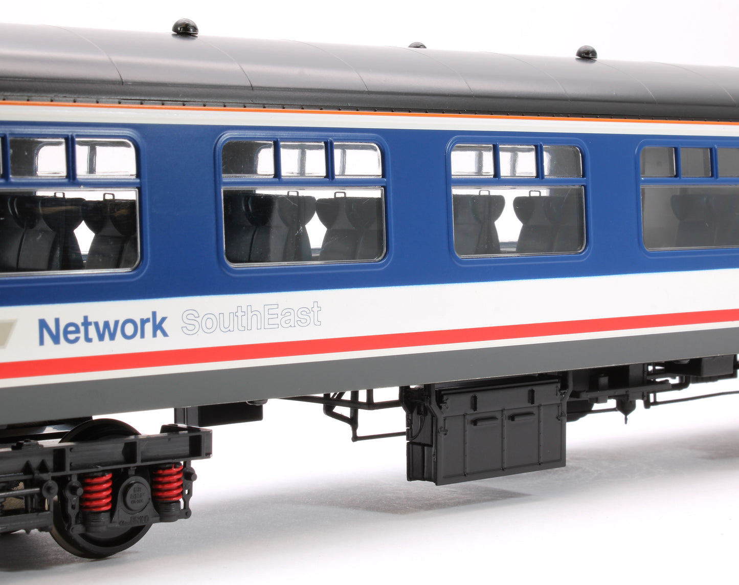 Network SouthEast dark blue Mk2 Brake Second Open (BSO)