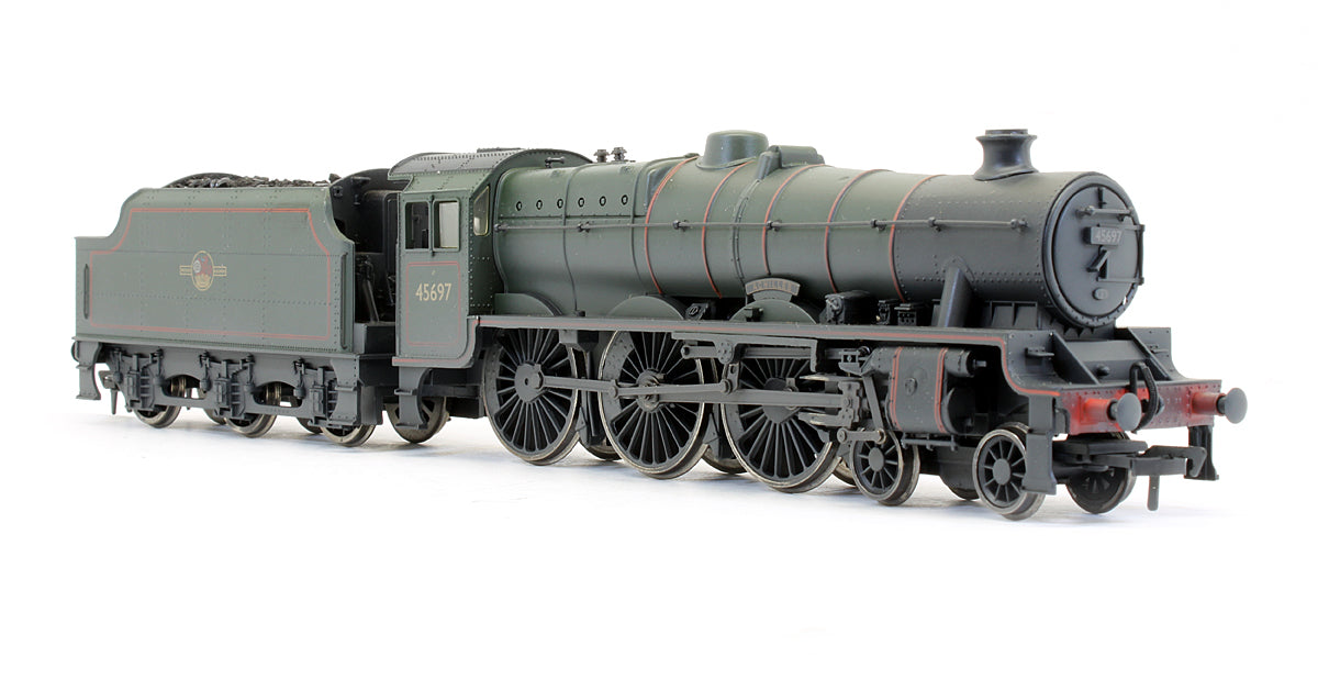 Pre-Owned 31-160 Jubilee 45697 'Achilles' 4000G Tender BR Green Late Crest Steam Locomotive - Weathered