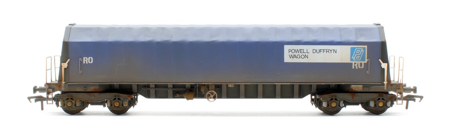 PXA01 TP(B)W Set of 3 PXA Steel Coil Carrier PD Blue with RO Lettering No.3032/3036/3062 - Weathered