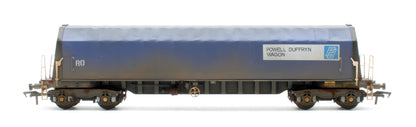 PXA01 TP(B)W Set of 3 PXA Steel Coil Carrier PD Blue with RO Lettering No.3032/3036/3062 - Weathered