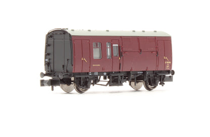 Pre-Owned BR MK1 Horse Box Maroon (ER) 'E 96346'