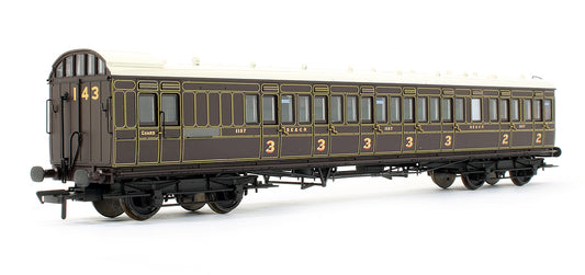 Pre-Owned SE&CR 60' Birdcage Brake Composite Lavatory Coach SE&CR Dark Lake