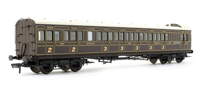 Pre-Owned SE&CR 60' Birdcage Brake Composite Lavatory Coach SE&CR Dark Lake